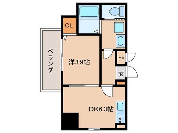 Lives Residence Sakoの物件間取画像